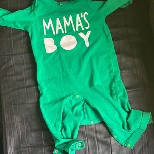 Pat pat mama’s boy romper 9-12 months